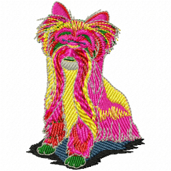 Dogs Embroidery Design 2